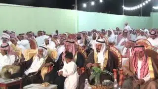 حفل الشيخ ضاوي بن رزاق بن مطر العضيله وأبنائه بمناسبة زواج الشاب بندر بن ضاوي العضيله