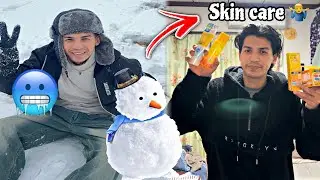 Japan 🇯🇵 ma snow parna suru vayo hai🥶night skincare garna lagiyo abo😂@Bishalvlogs302 