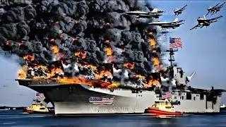 2 minutes ago: Russian Sukhoi Su-57 pilot destroys US aircraft carrier carrying 700 tanks