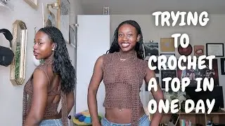 filet crochet top | creating my summer wardrobe ep. 4