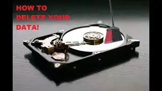 How to wipe a Hard Disk Drive HDD