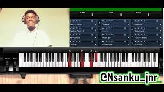 How to Create the atmosphere and play 'Ghana' Strings Local Worship Songs - PIANO - HALLELUJAH
