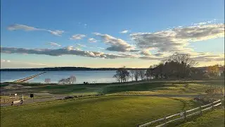 Rockland Breakwater Sunset | Samoset Resort in Rockport, Maine | #maine #sunset #harbor #ocean