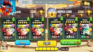NEW! Warmonger Dragon, MASTER ARENA | DRAGON CITY Gameplay 2026 😍