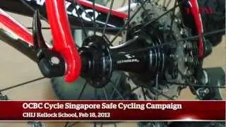 OCBC Cycle Singapore Safe Cycling Campaign, Feb 18, 2013