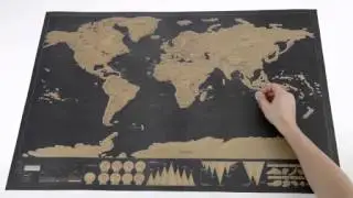 Scratch Map Deluxe Edition