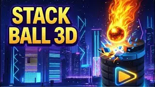 😍 STACK BALL PERFECT DROP SO SATISFYING 🤯