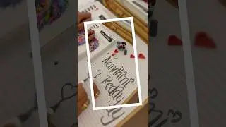 Please do subscribe and comment your name😍 #uk #calligraphy #nameart #name #subscribe #support #seo