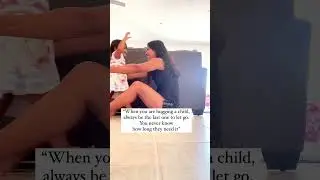 when you are hugging a child, always be the last one to let go