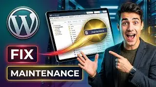 How to fix scheduled maintenance error in WordPress (Easiest Way)(2026 Guide)