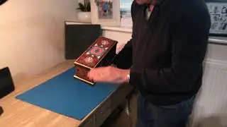 1870 unusual Inlaid Boulle glove box