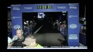 Bill Mullan finish at the Panama City Ironman 2012