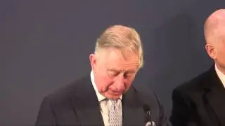 The Prince of Wales makes a speech at the Illegal Wildlife Trade Conference, London