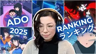 I ranked all of Ado's releases of 2025 (Originals & Covers) | J-Pop (海外の反応)