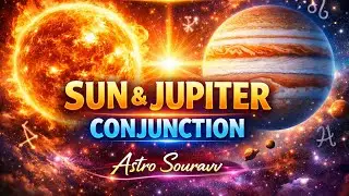 Sun & Jupiter Conjunction Effects | सूर्य और बृहस्पति की युति का प्रभाव | #astrology #spirituality 