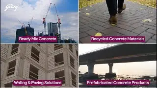 Godrej TUFF Range of Sustainable Construction Materials.