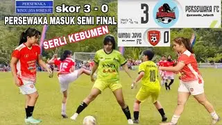 KERAS 3 GOL PERSEWAKA VS WINDU JAYA WOMEN KADES CUP DESA SIJENGGUNG BANJARMANGU BANJARNEGARA