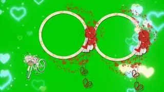 Photos Frame Running And Bicycle Green Background Effects Nature Video #frame #greenscreen #effects