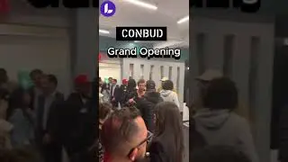 LeafCoin Attends Conbud Grand Opening #shorts