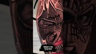 Black and Grey Graffiti Tattoo  by Nikolay 9 IGL