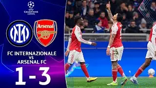 Inter vs Arsenal | 1-3 | Highlights | UEFA Champions League | Round 7 | inter arsenal