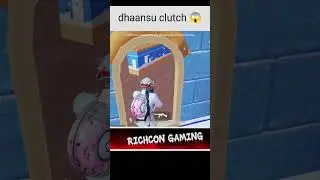 dhaansu clutch 😱#bgmi #game #gamer #pubg #gaming #shortvideo #shorts #short