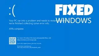 HP Laptop - THREAD_STUCK_IN_DEVICE_DRIVER 0x000000EA Blue Screen Error Fix Windows 10