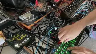 System 1m and Volca Drum