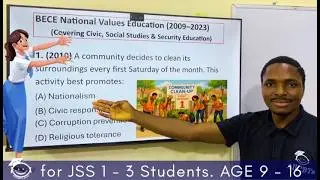 BECE 2025: Social Studies, Security & Civic Questions | National Values Education Questions
