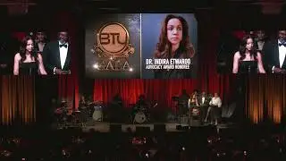 Dr. Indira Etwaroo &ndash; Recipient of the Inaugural Black Theatre United Advocacy Award (2023 BTU Gala)