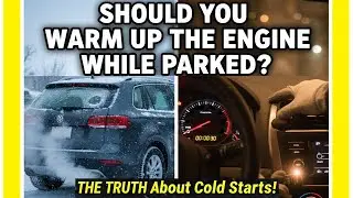 SHOULD YOU WARM UP THE ENGINE WHILE PARKED IN FREEZING WINTER? THE TRUTH ABOUT COLD STARTS!