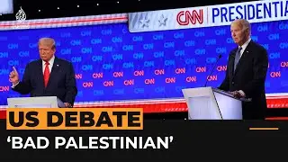 Трамп назвал Байдена &laquo;плохим палестинцем&raquo; на президентских дебатах | Al Jazeera Newsfeed
