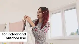 Retractable Clothesline | Indoor & Outdoor