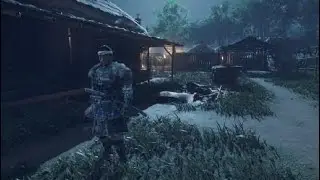 Ghost Of Tsushima - Stealth clearing a Mongol camp (Assassination)