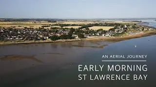Early Morning Flight along the River Blackwater at St. Lawrence Bay