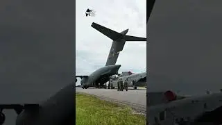 Maximum Payload Capacity Of The C-17 Globemaster III #shorts #usairforce #usmilitary