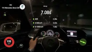 MB W212 E300 4matic Stage 1 (0-100 km/h - 5.9 s)
