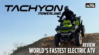Powerland Tachyon Review | World's Fastest Electric ATV Is Made In India | NDTV Auto