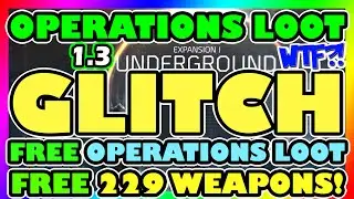 FREE LOOT! EASY 229 LOOT GLITCH | The Division | Underground DLC Operation Exploit! | 1.3 FREE LOOT!