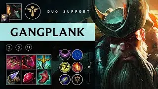Gangplank Support vs Rakan - EUW Master Patch 25.24