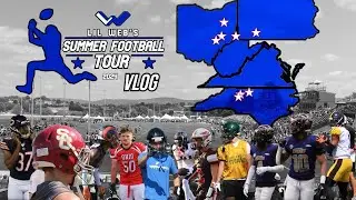 Behind The Scenes of My First Summer Football Tour 🏈: Sports Vlog #109