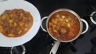 Carne Moída ao Molho com Batata | Receita Fácil, Barata e Muito Saborosa 😋