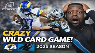 POKA NAKUA IS A BEAST | Rams vs Panthers Wild Card Highlights