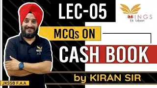Lec 5|| MCQ on Cash Book|| JKSSB|| SI|| MCQ 360 SERIES