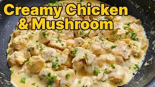 Creamy Chicken Mushroom Recipe | Easy & Delicious One-Pan Dinner