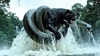 Wild Life Amazon Jungle: Most Dangerous Animals in Amazon Forest Anaconda- Snake #wildlife