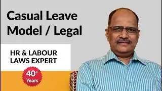 CASUAL LEAVE RULES-Model/Legal