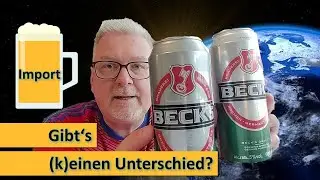Bier-Tasting: Becks - Pils (Import und deutsch) 28.05.2023