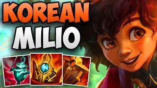 KOREAN CHALLENGER AMAZING GAMEPLAY WITH MILIO! | CHALLENGER MILIO SUPPORT GAMEPLAY | Patch 13.10 S13