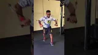 Cable Decline Chest Press